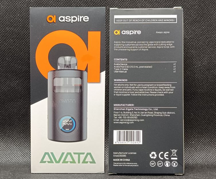 Кликните для увеличения изображения Aspire Avata POD kit, изображение 2