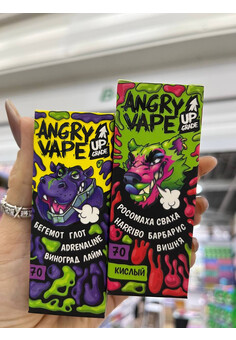 Жидкость ANGRY VAPE UPGRADE 30ML 70MG, изображение 1