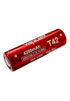 Аккумулятор 21700 Vapcell T42 4200mAh 35A/50A, изображение 1