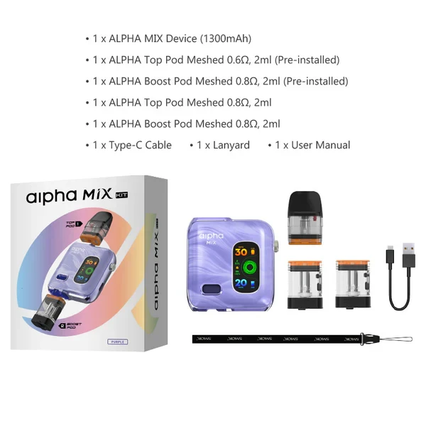 Кликните для увеличения изображения SMOK Alpha Mix Pod Kit, изображение 5