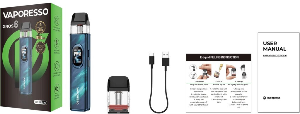Кликните для увеличения изображения Vaporesso XROS 6, изображение 5
