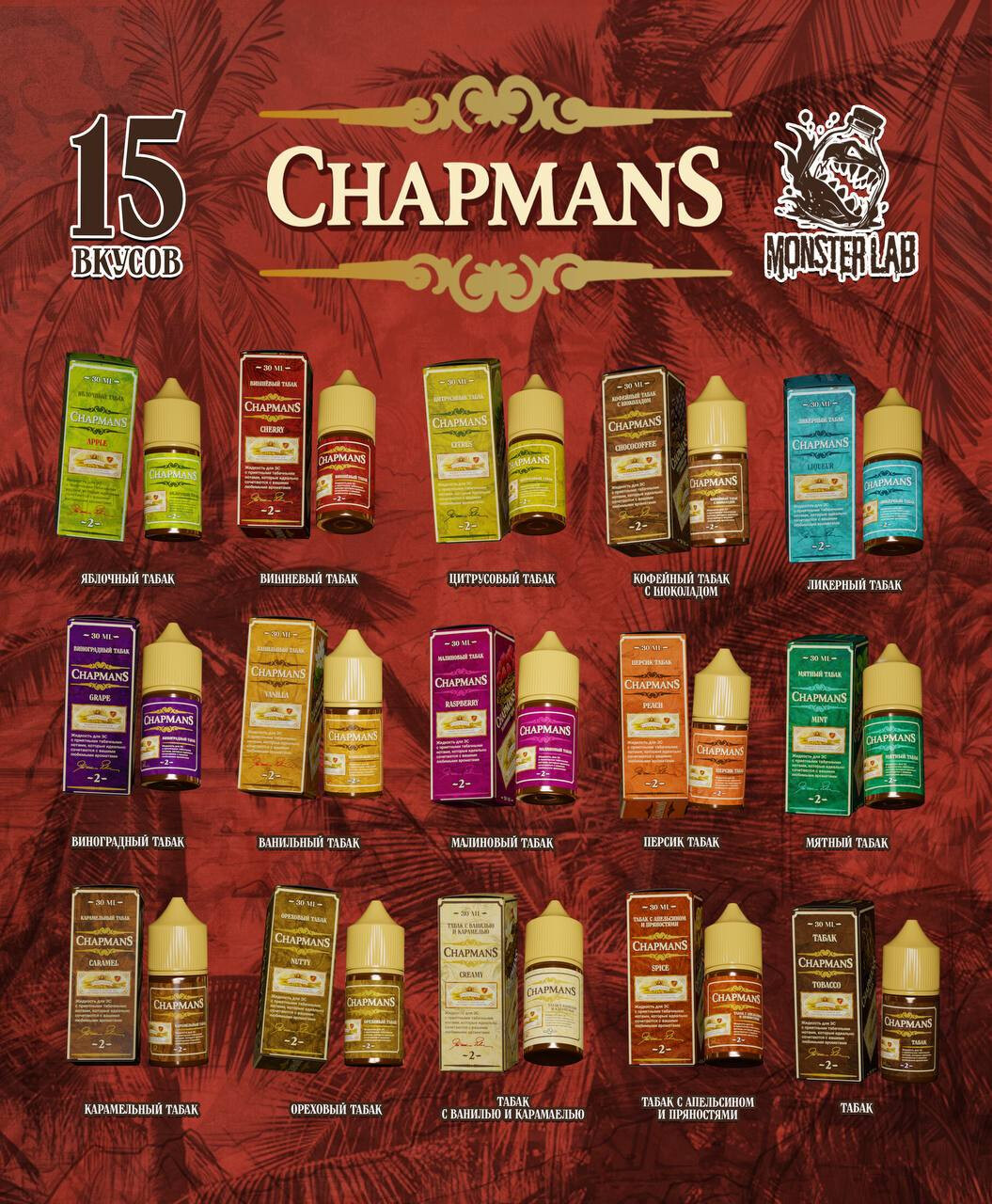 Кликните для увеличения изображения Жидкость CHAPMANS, изображение 2